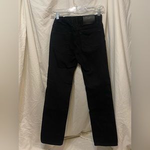 Empyre skeleton skinny jeans boys size 25 black